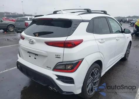 2023 Hyundai Kona N Line z USA, uszkodzony, nr VIN KM8K3CA38PU943388